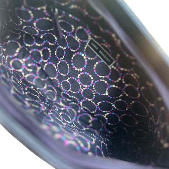 VERA BRADLEY Hobo - Royal Purple Quilted Shoulder Bag - Picture 4 of 4